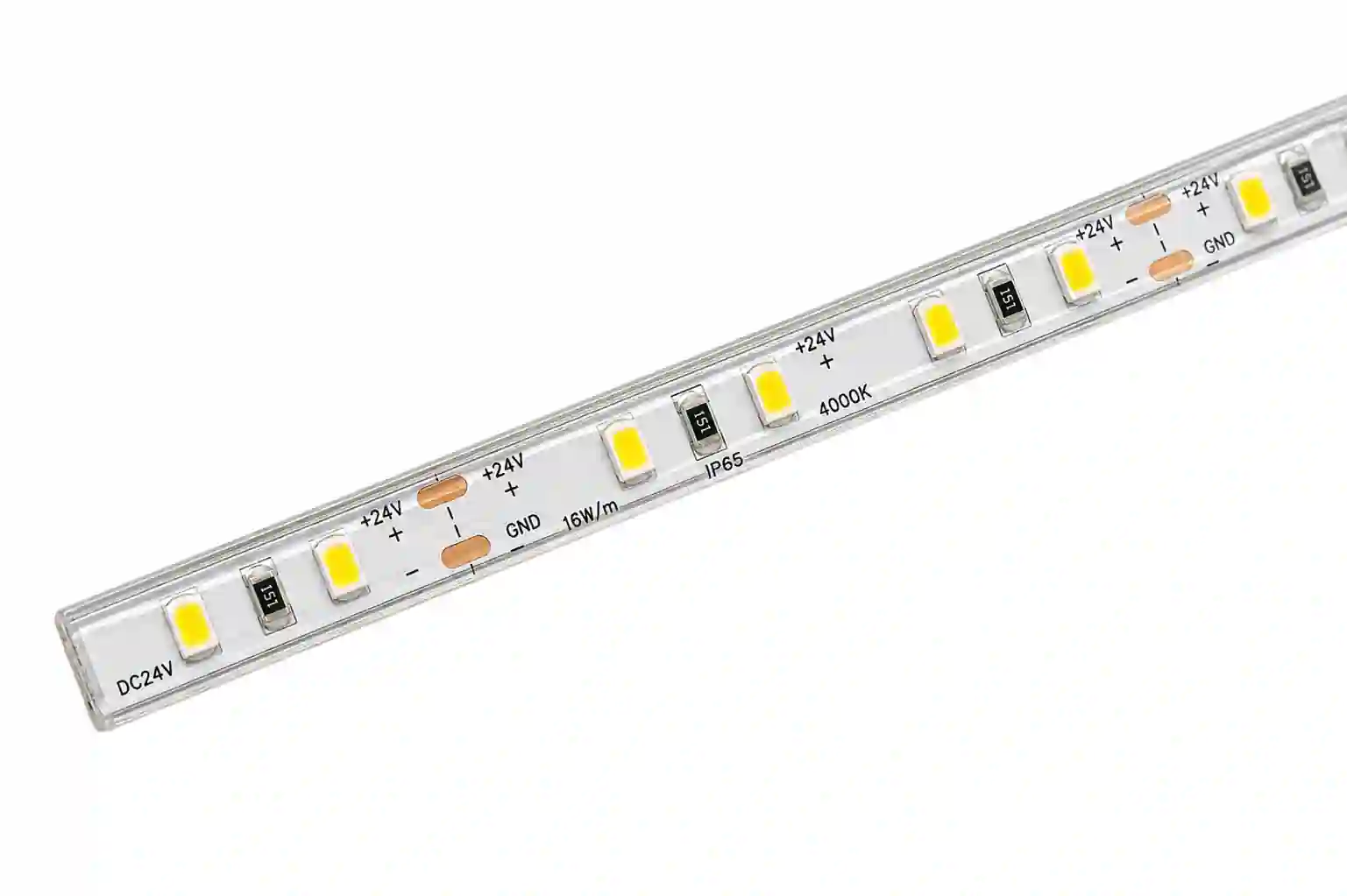 Zalitý LED pásek Kanlux L120 24V 16W/m IP65 denní bílá